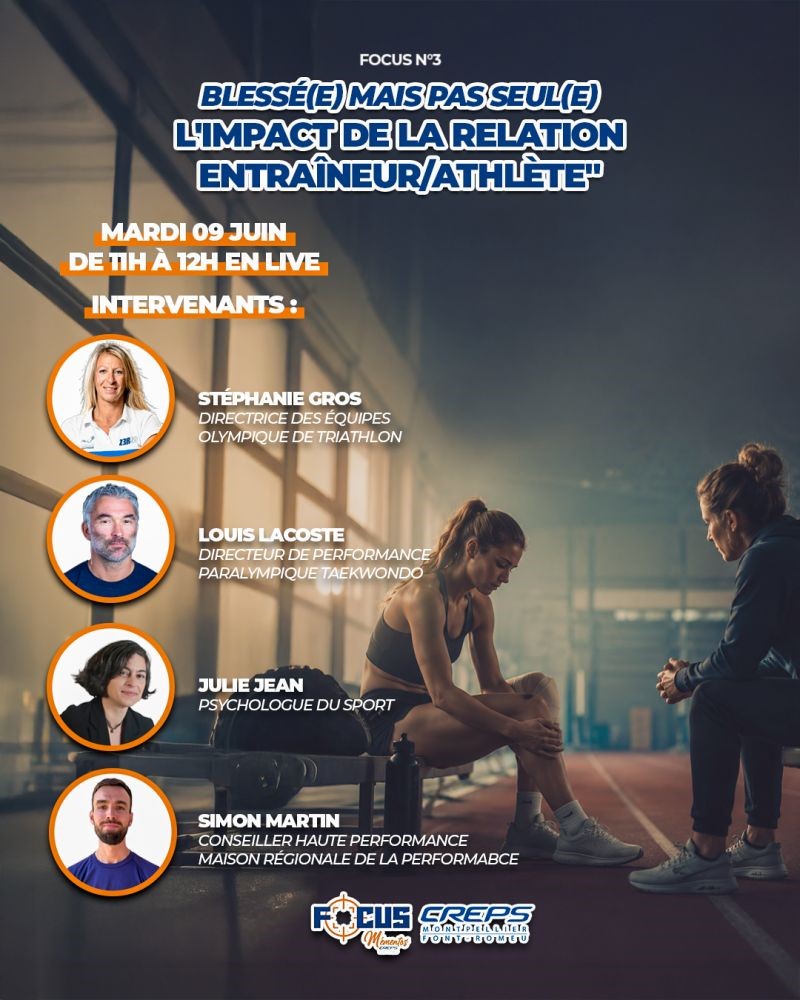 Replay – Blessé(e) mais pas seul(e) : l&rsquo;impact de la relation entraîneur/athlète ».